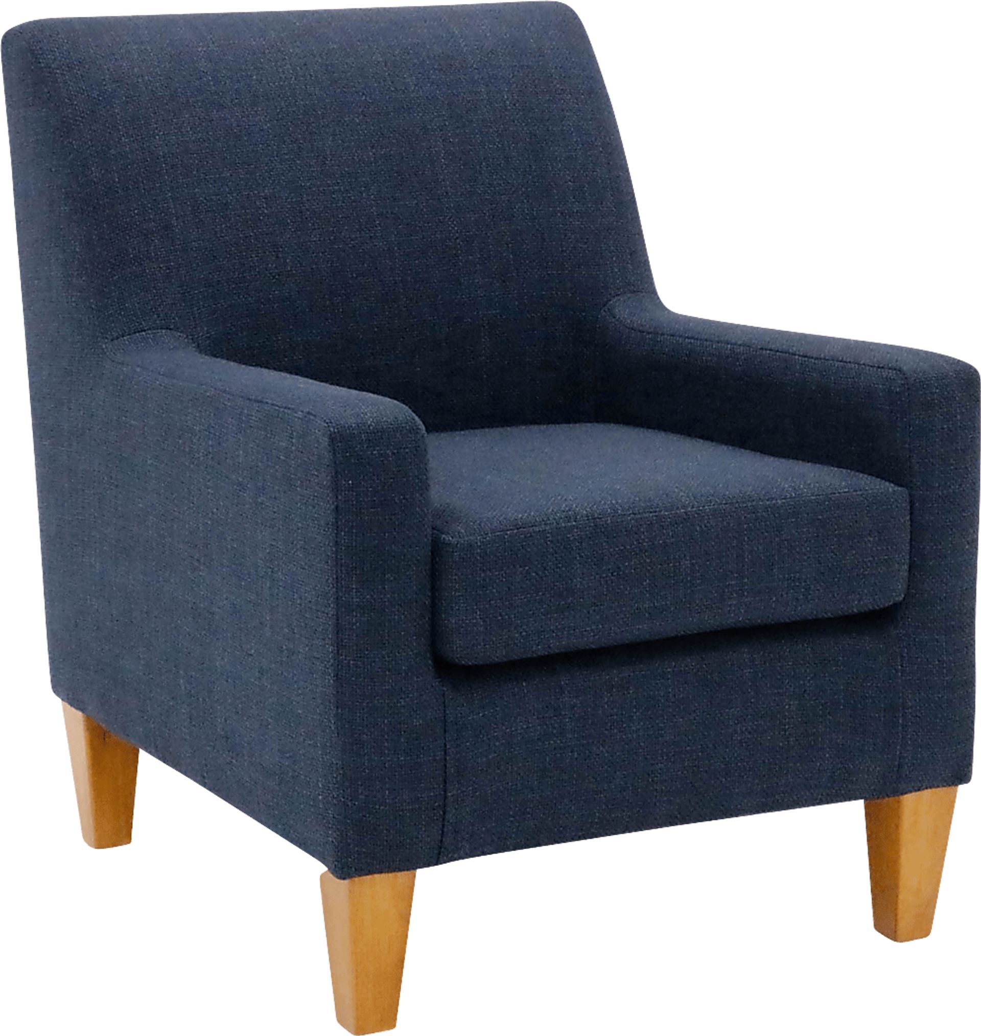 Azrae II Navy Accent Chair - Image 3