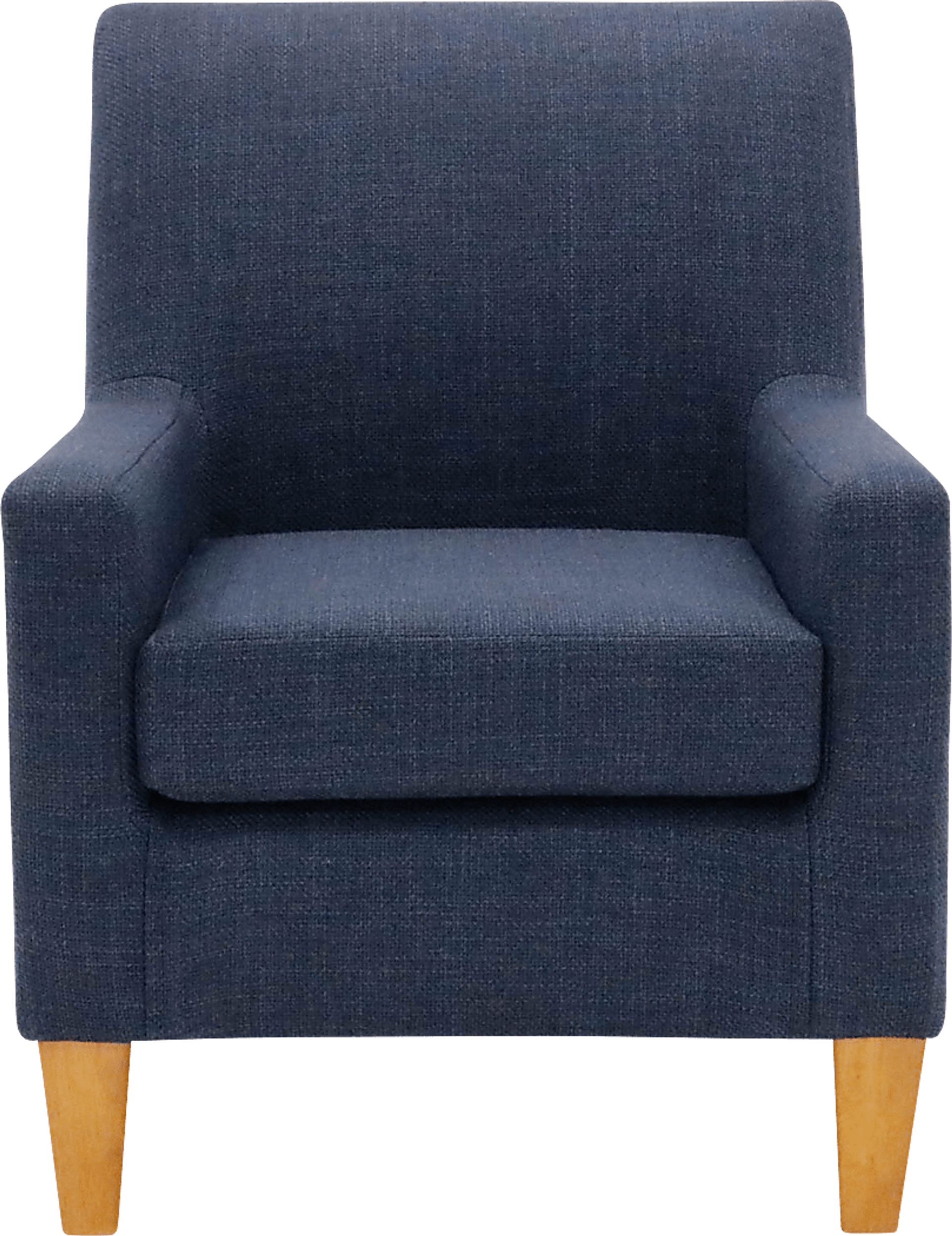 Azrae II Navy Accent Chair - Image 1