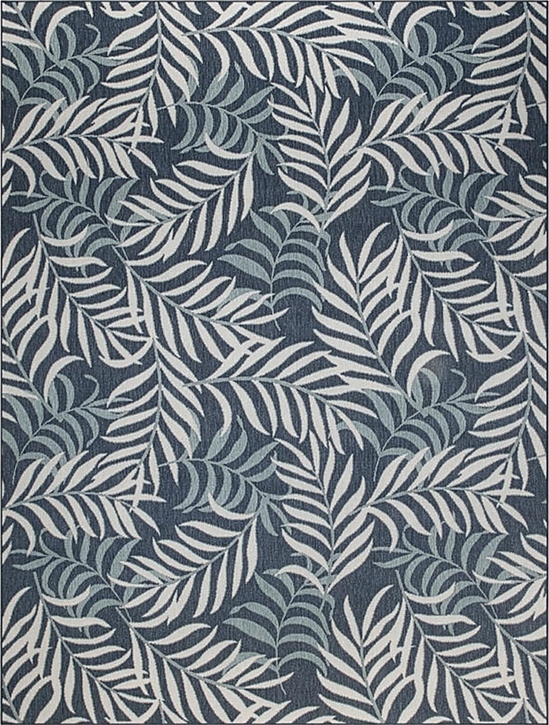 Azure Canopy Navy 9' x 12' Indoor/Outdoor Rug