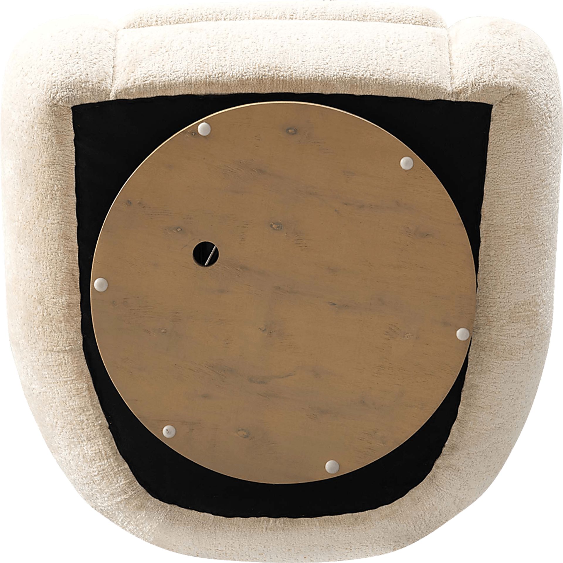 Azurelee Cream Accent Chair - Image 3