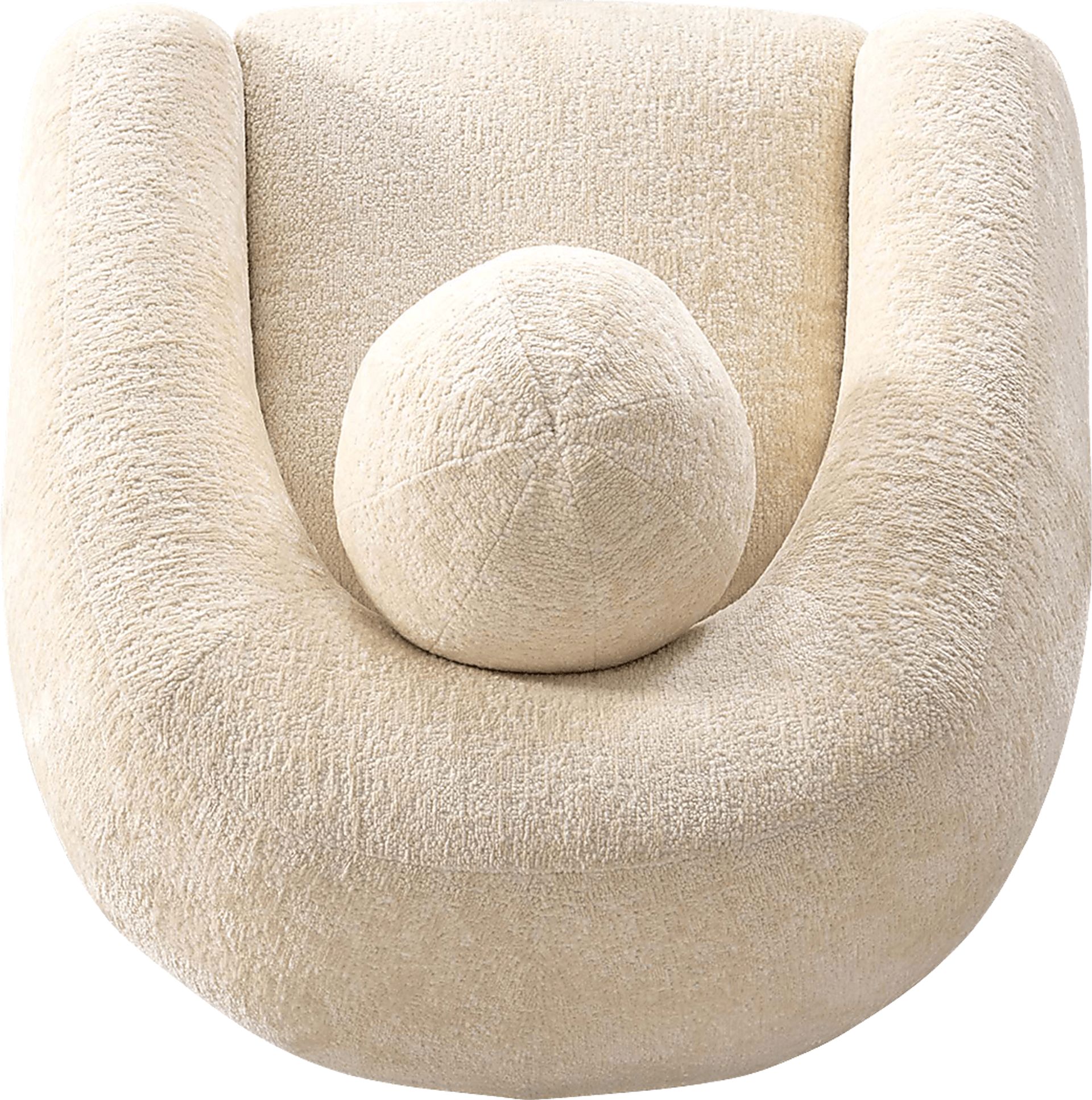 Azurelee Cream Accent Chair - Image 7