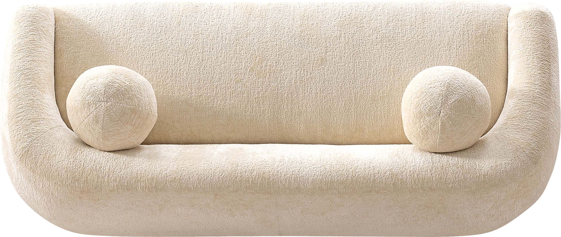 Azurelee Cream Sofa - Image 7