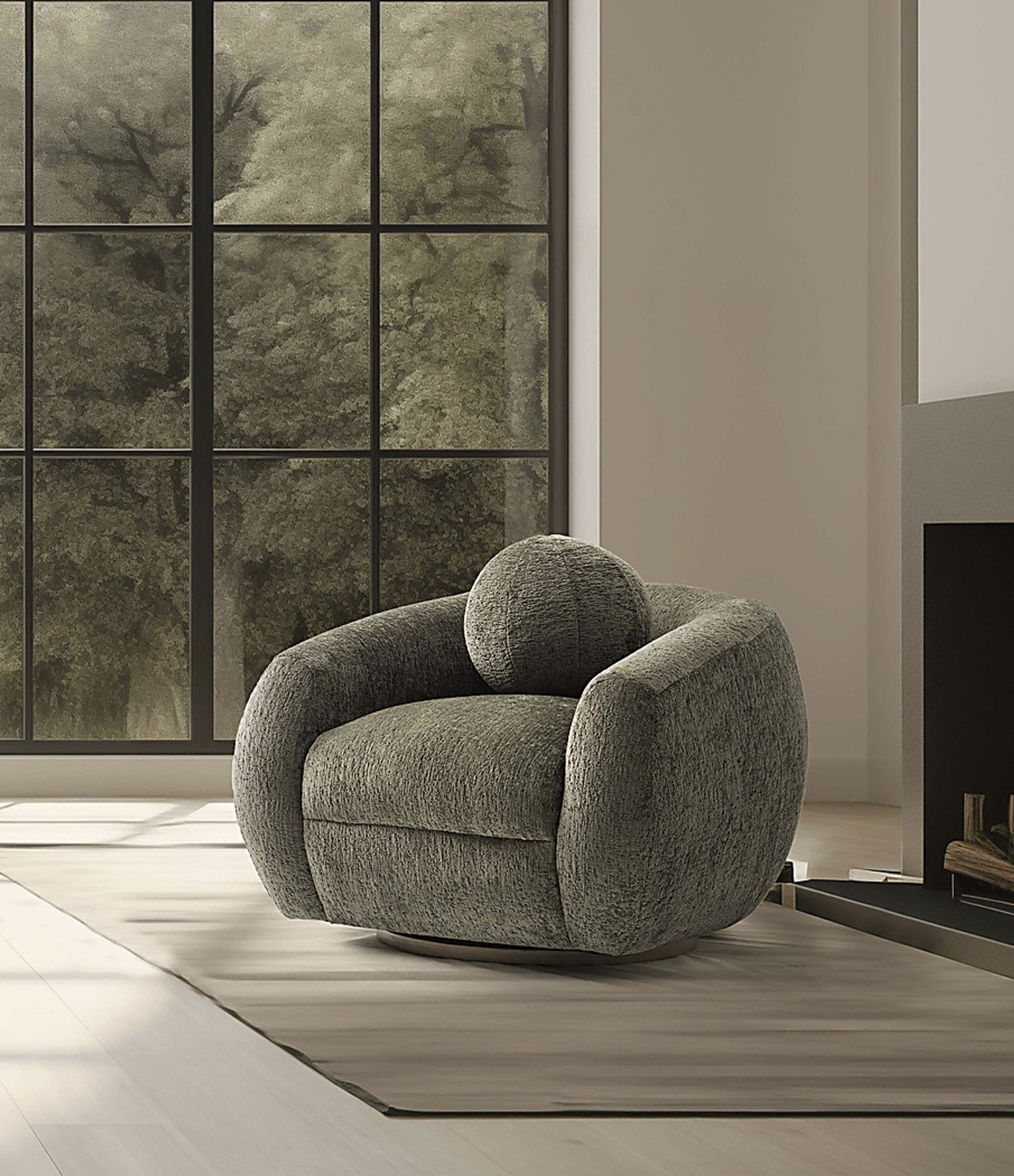 Azurelee Green Accent Chair - Image 2