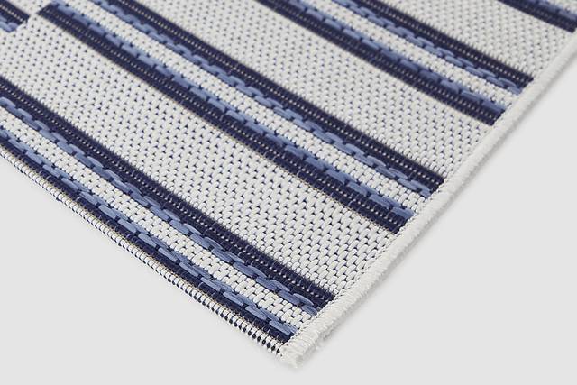 Azurine Blue 7'10 x 10' Indoor/Outdoor Rug - Thumbnail - Image 3