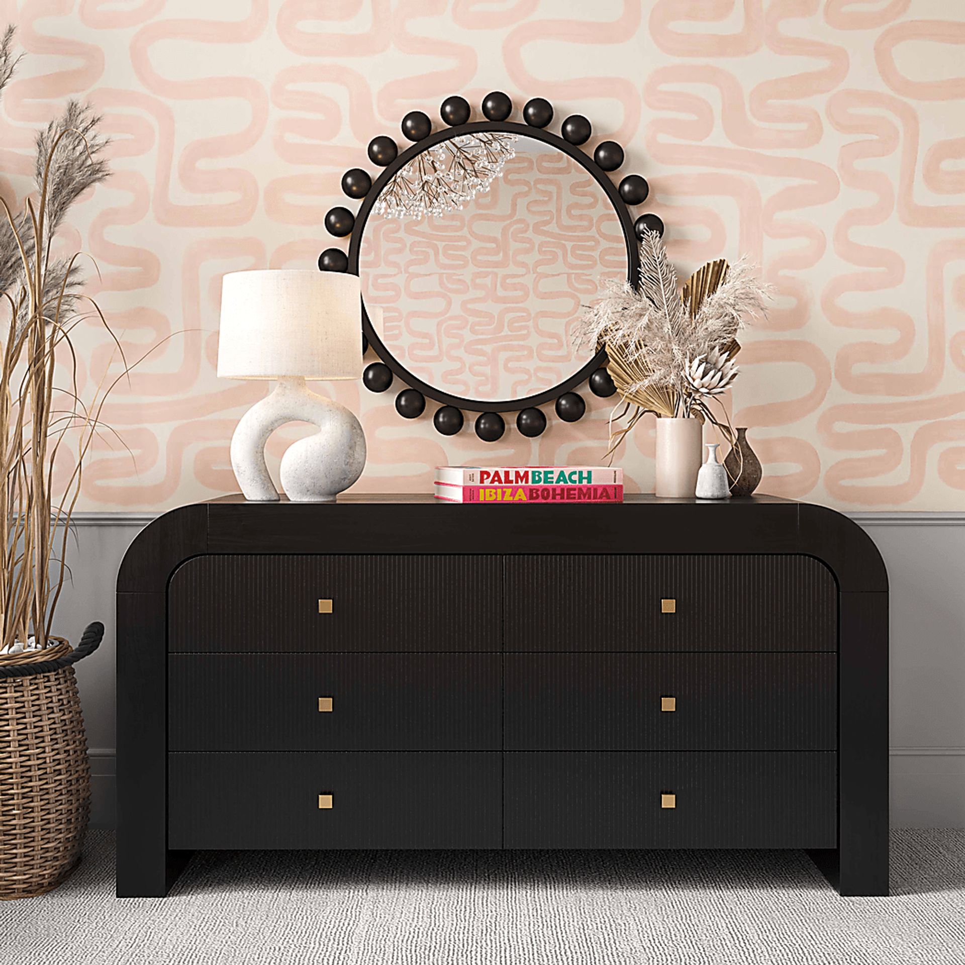 Azurite Black Dresser - Image 2
