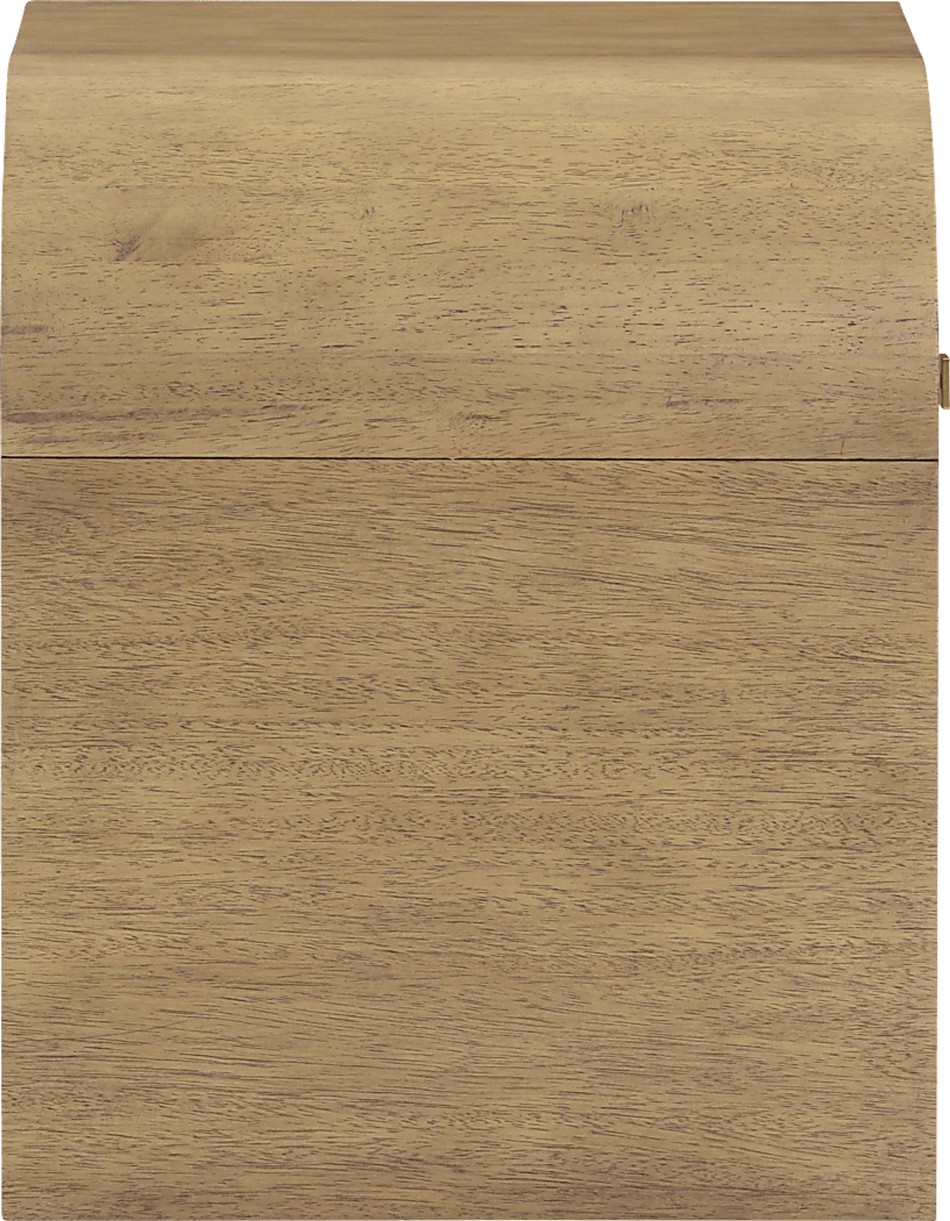 Azurite Brown Nightstand - Image 4