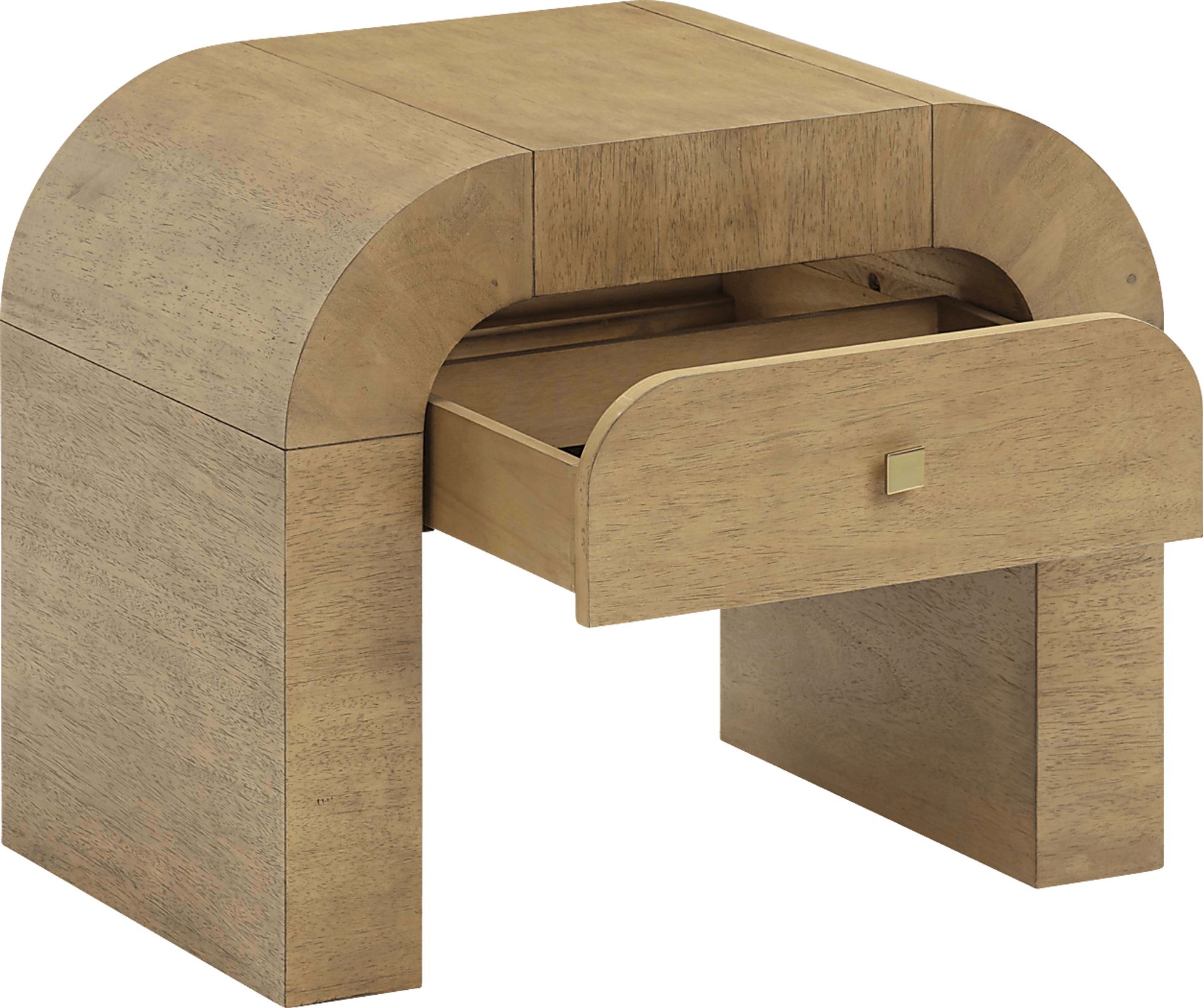 Azurite Brown Nightstand - Image 6