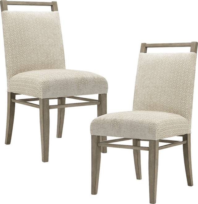 Babbitt Cream Dining Chair, Set of 2 - Thumbnail - Image 1