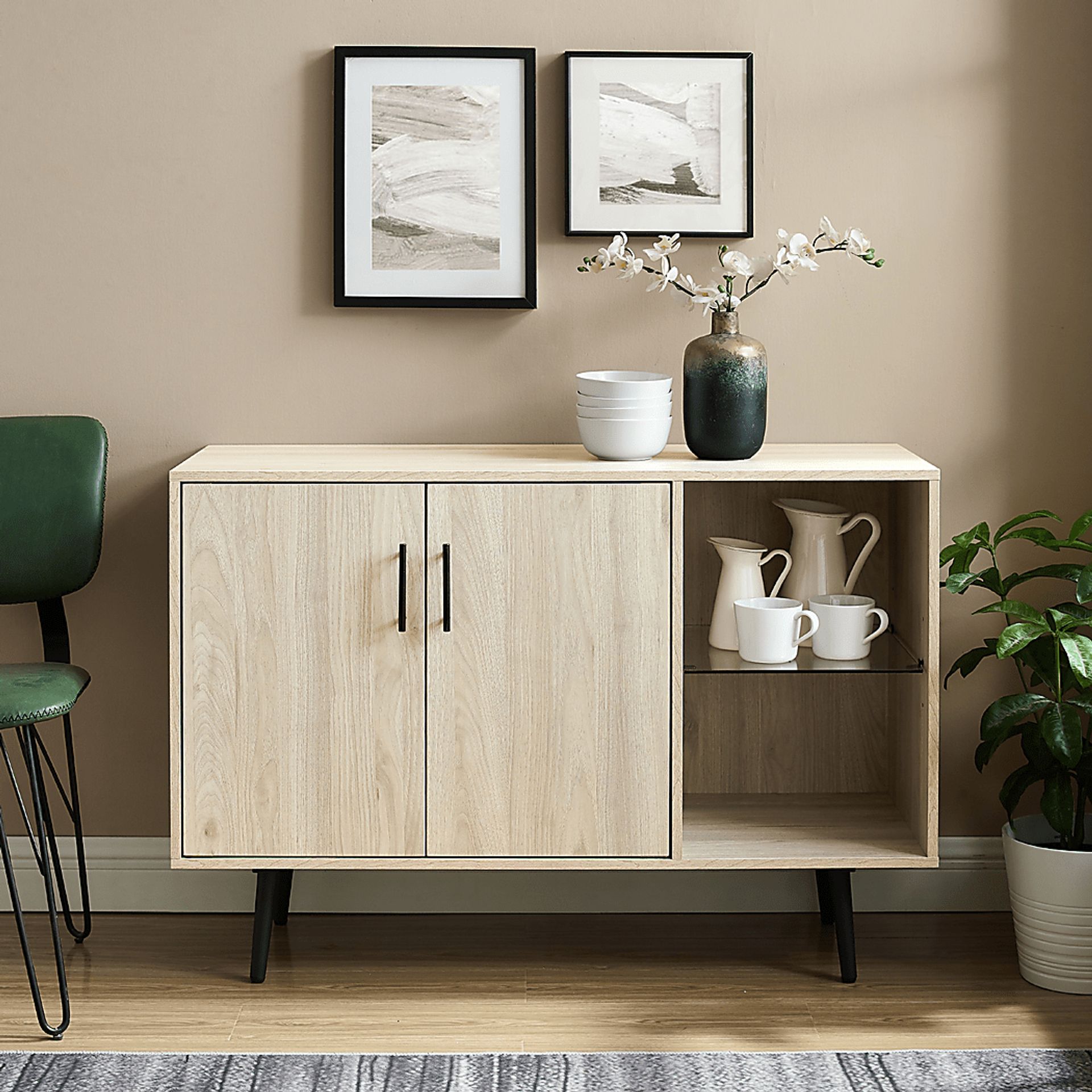 Babelay Brown 44 in. Console - Image 5