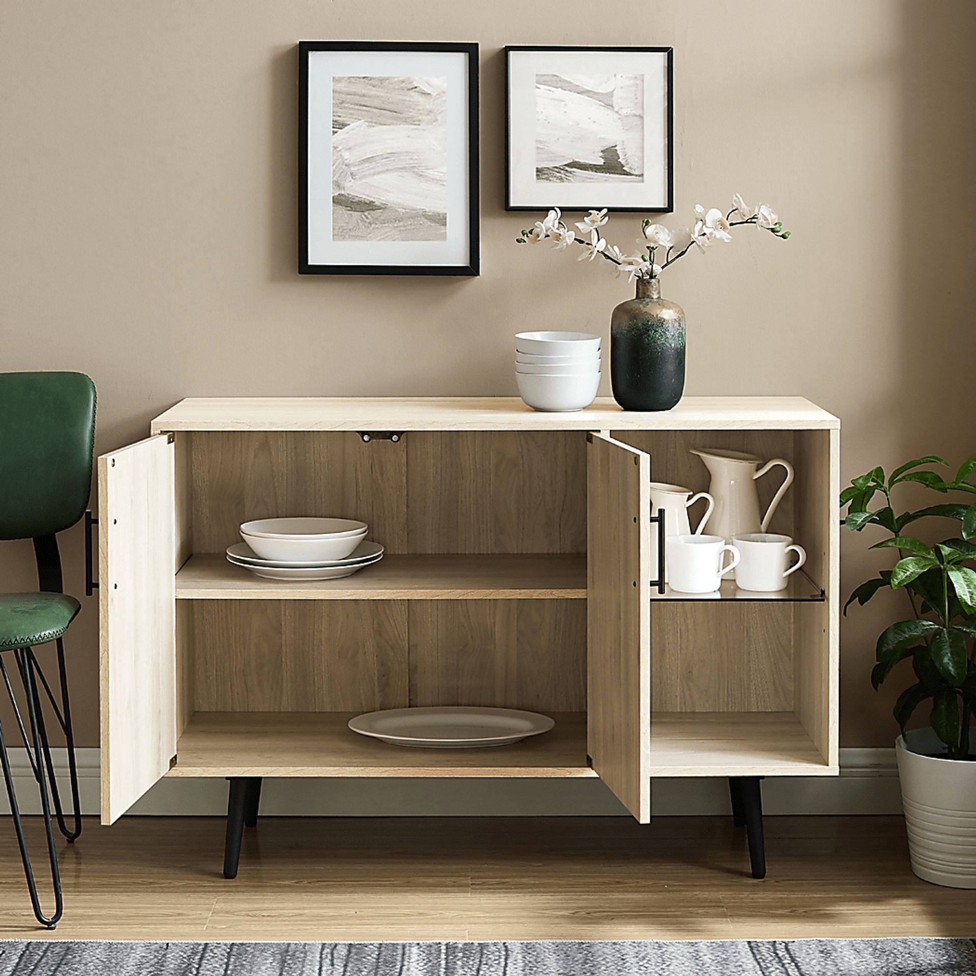 Babelay Brown 44 in. Console - Image 6