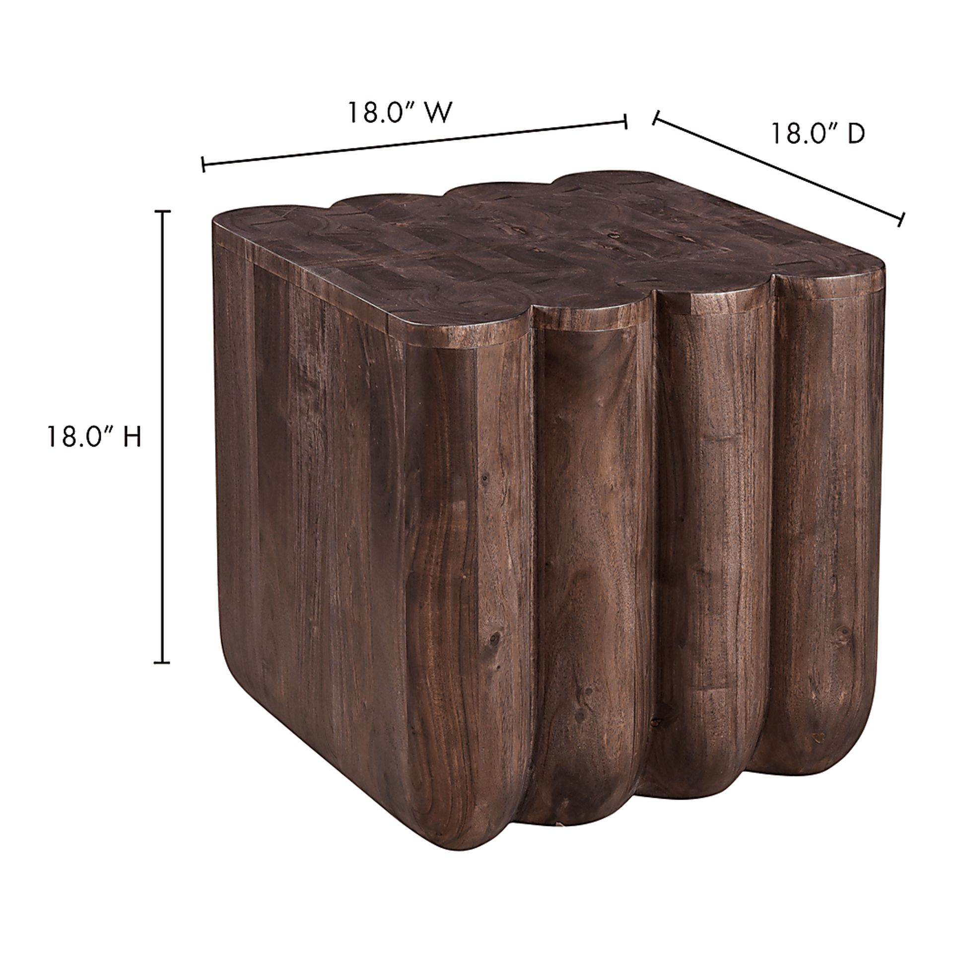 Babine Brown End Table - Image 3
