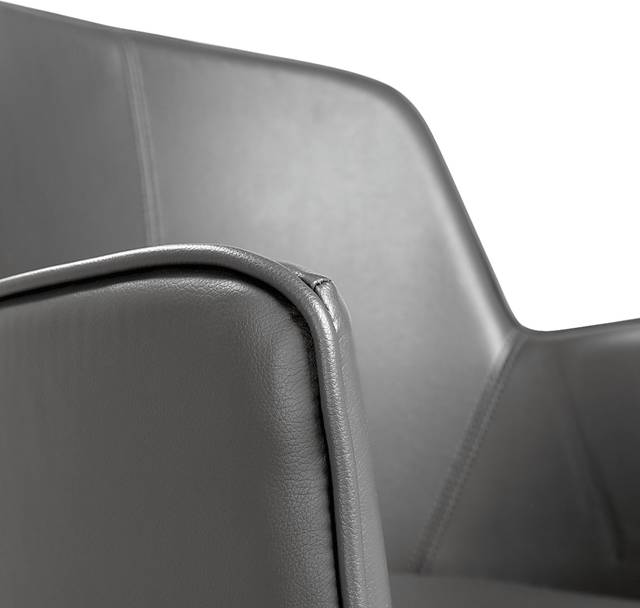 Babineaux I Gray Office Chair - Thumbnail - Image 7