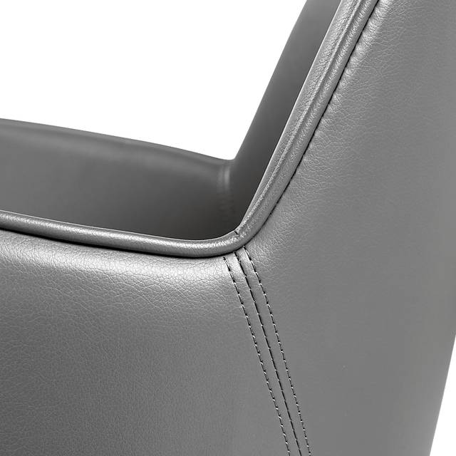 Babineaux I Gray Office Chair - Thumbnail - Image 8