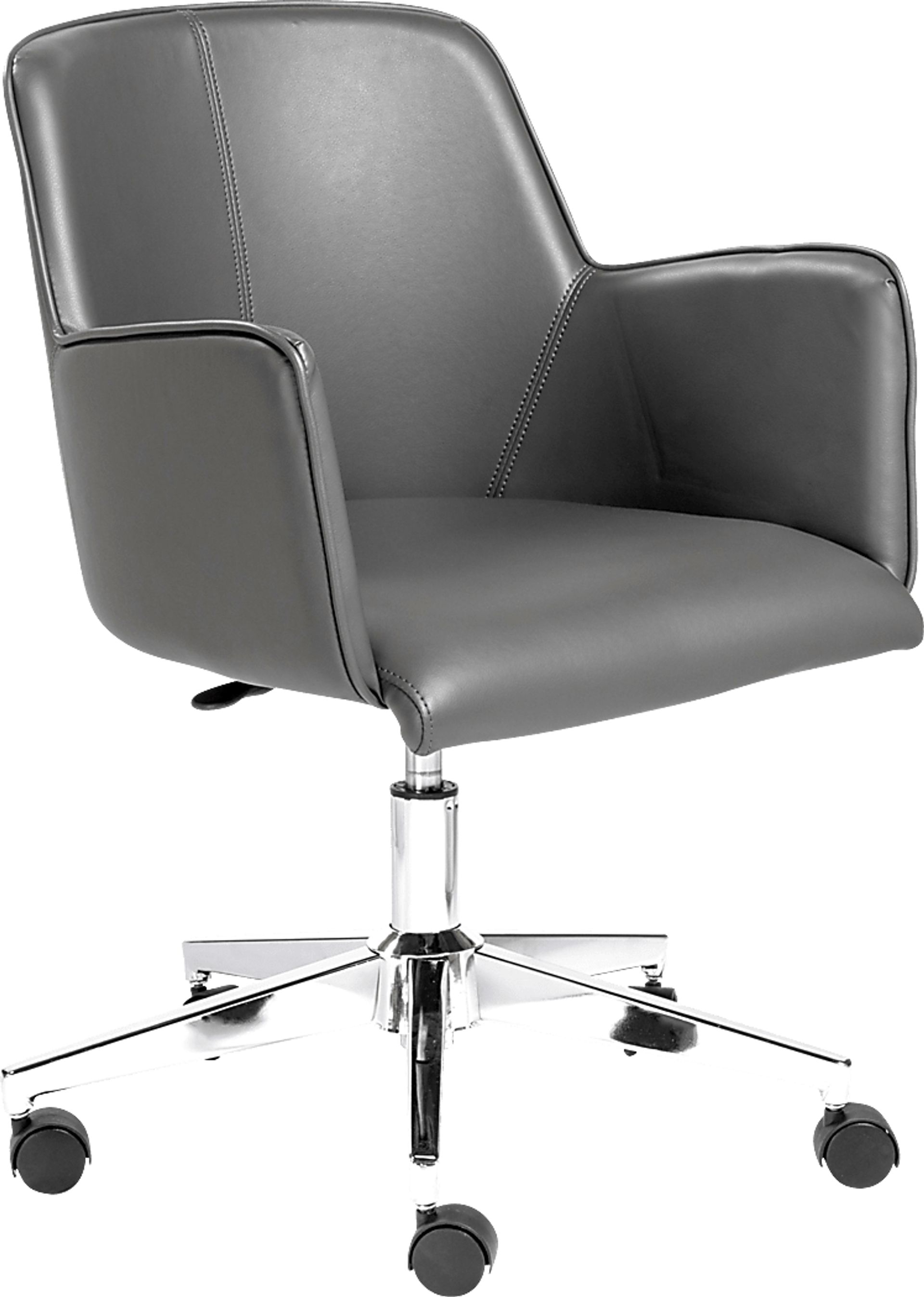 Babineaux I Gray Office Chair - Image 1
