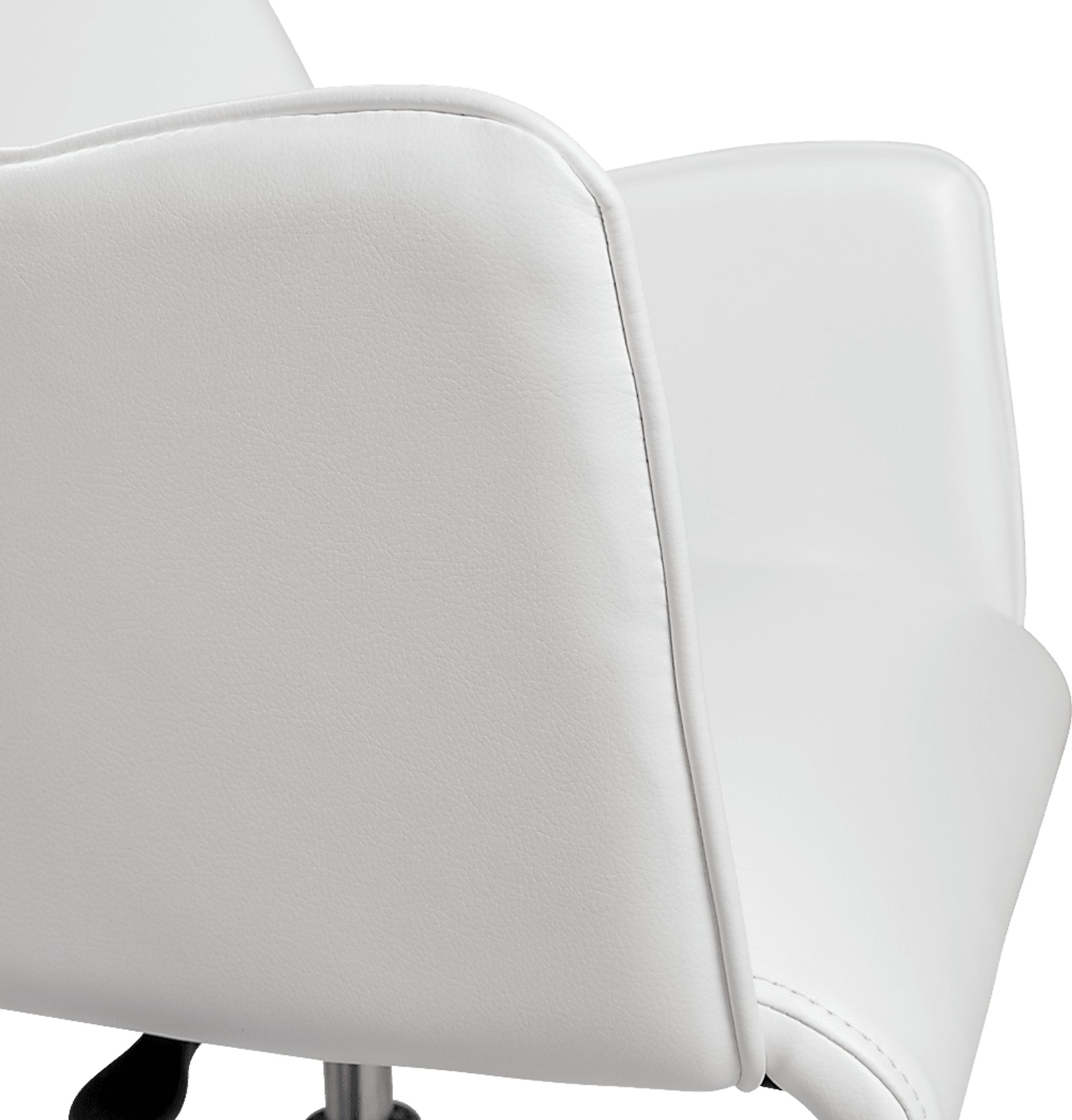 Babineaux I White Office Chair - Image 7