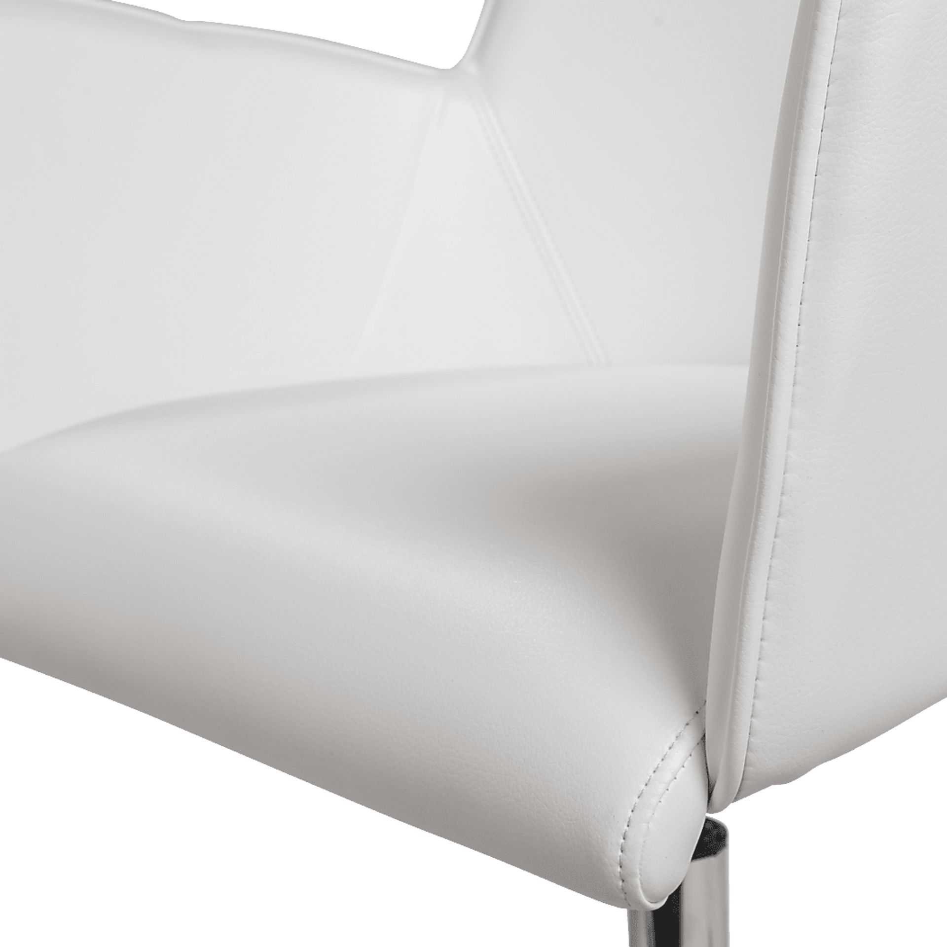 Babineaux I White Office Chair - Image 8