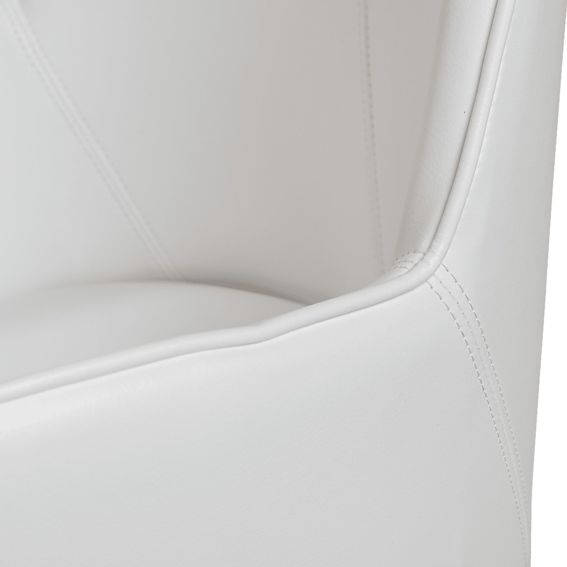 Babineaux I White Office Chair - Image 9