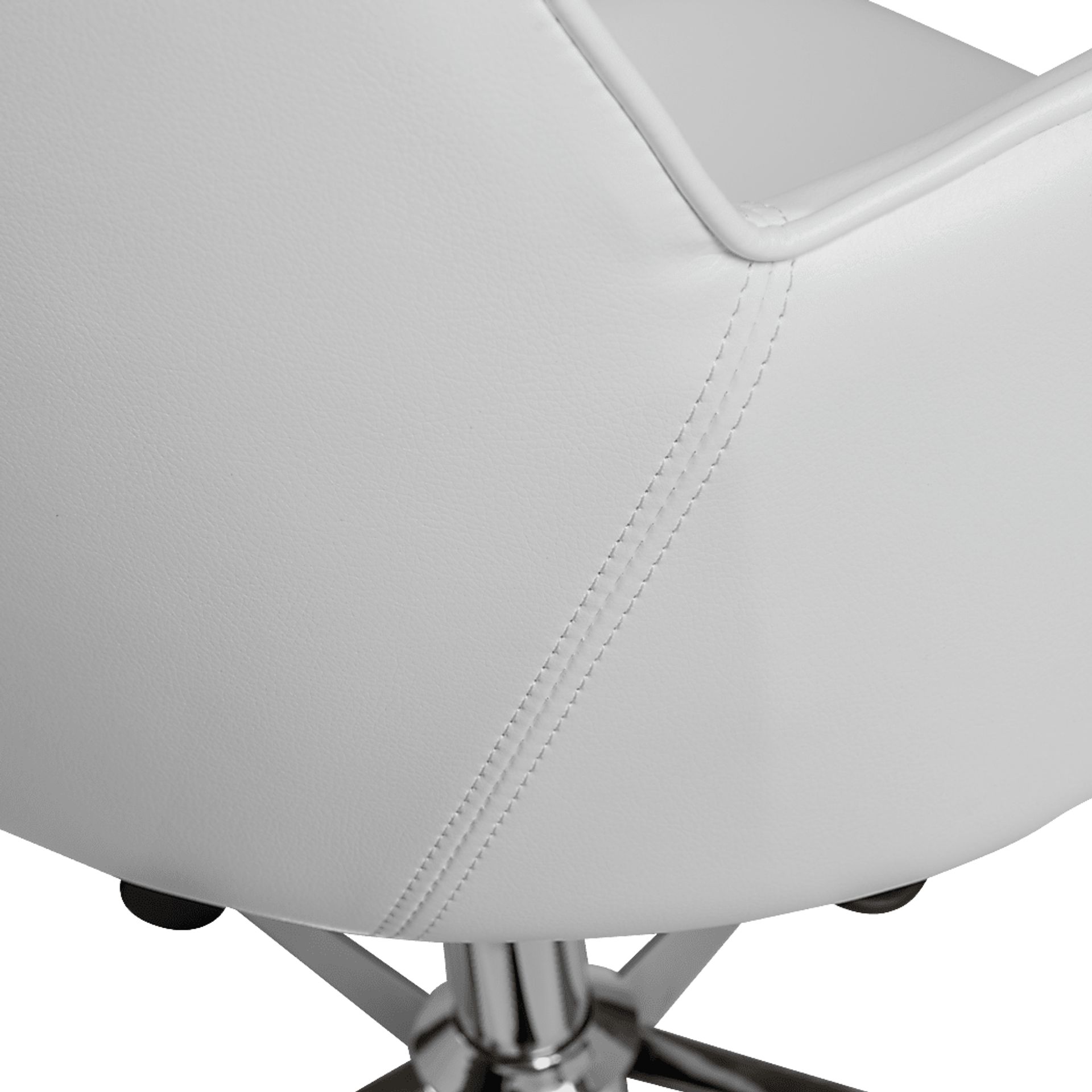 Babineaux I White Office Chair - Image 10