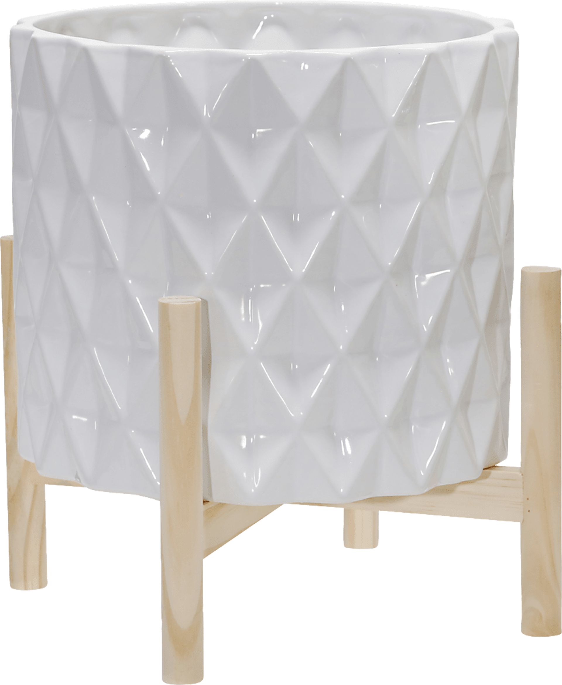 Babsdale White Planter - Image 1