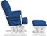 Baby Cache Coletta Navy Glider and Ottoman