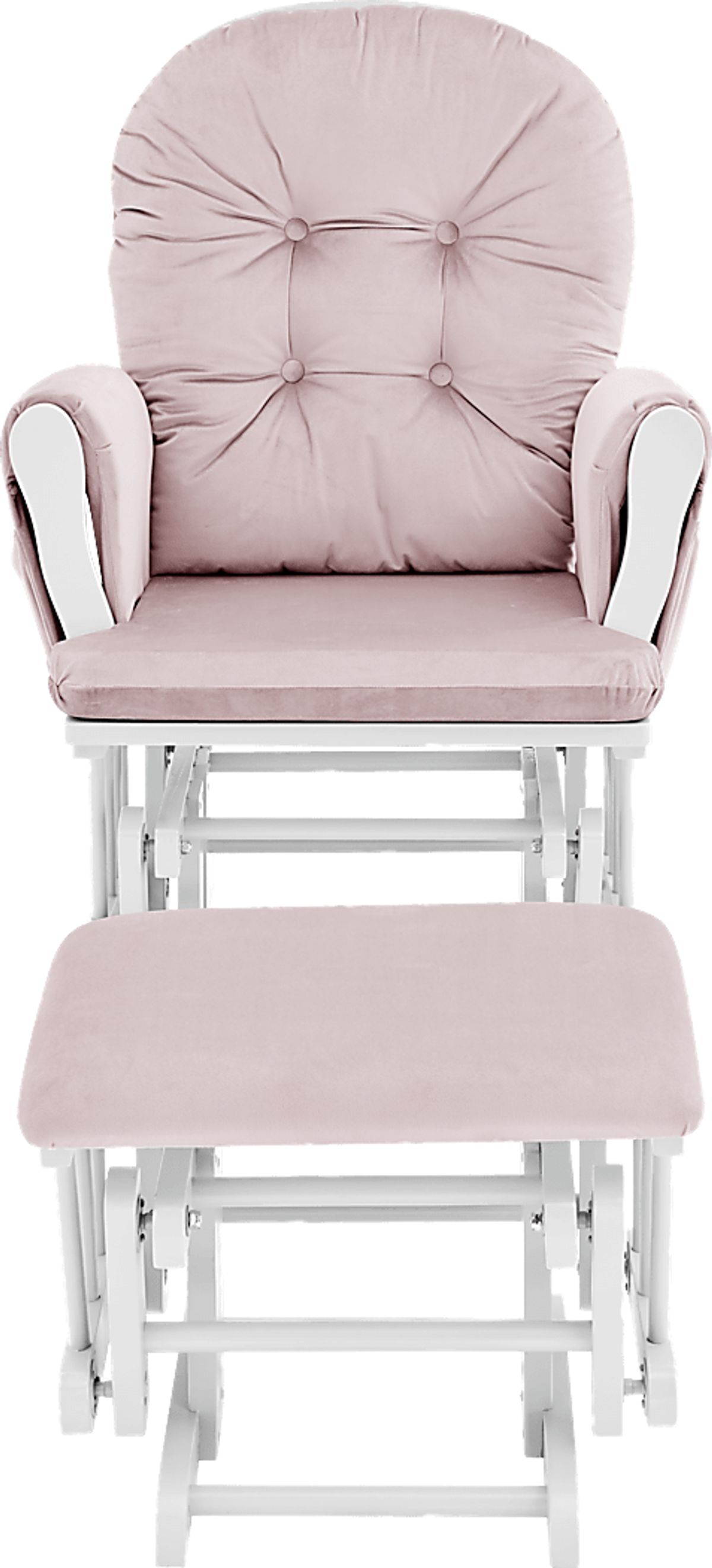 Coletta Pink Glider And Ottoman Rooms to Go