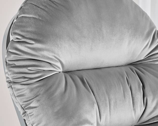 Nursery Faolan Dark Gray Glider and Ottoman - Thumbnail - Image 2