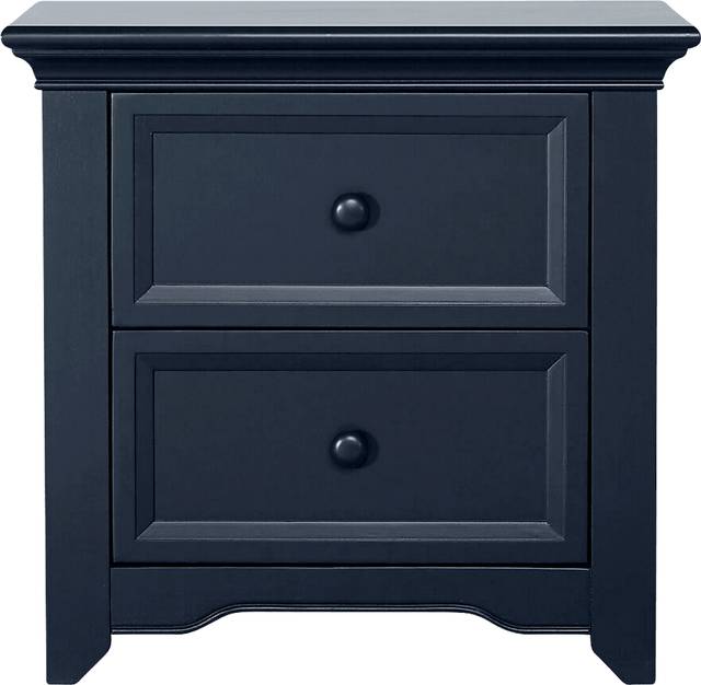 Baby Cache Harborbridge Navy Nightstand - Thumbnail - Image 2