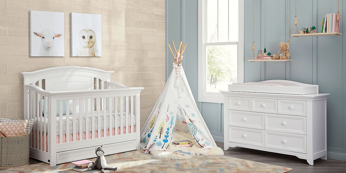 Rooms to go discount nursery furniture sets