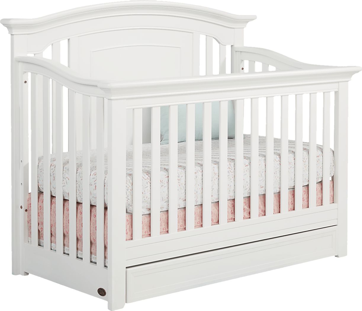 Baby cache crib with drawer on sale