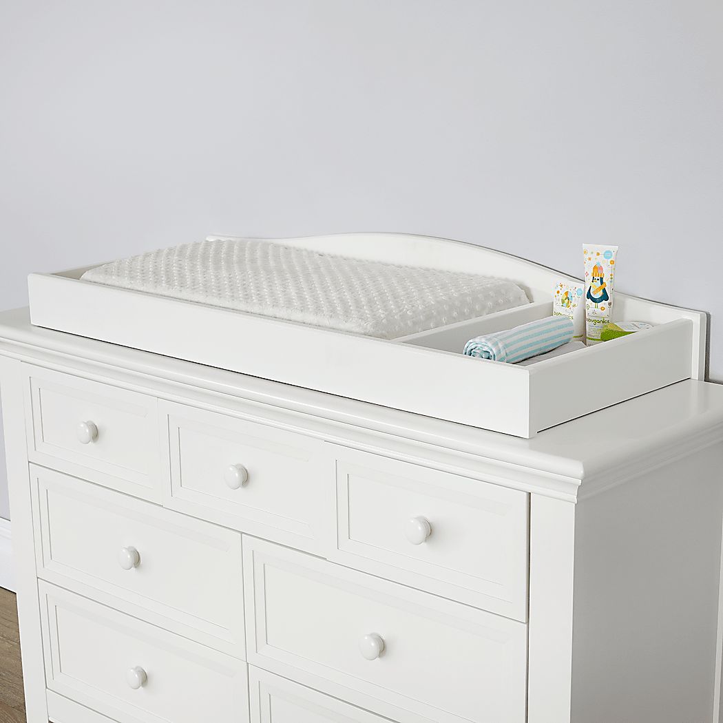 dresser and changing table topper