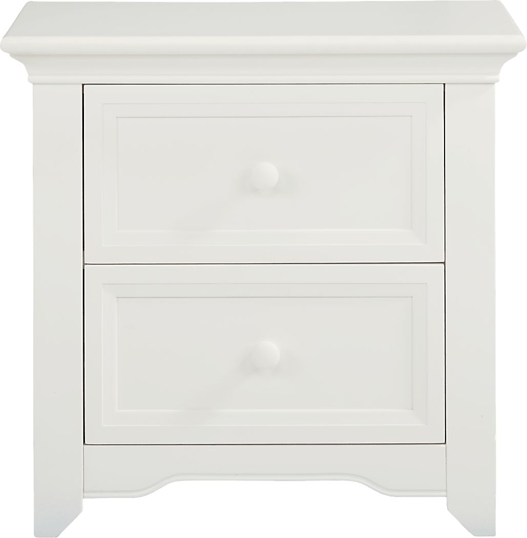 Baby Cache Harborbridge White Nightstand Rooms To Go