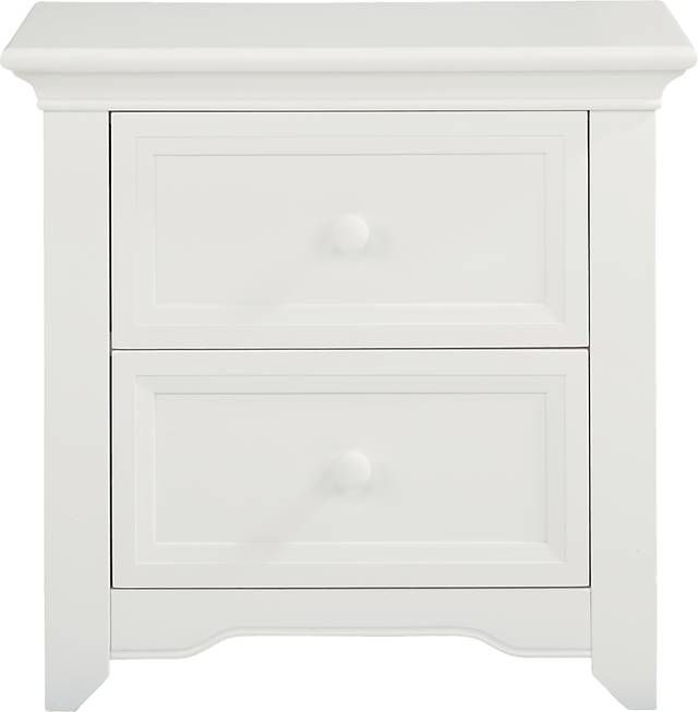 Baby Cache Harborbridge White Nightstand - Thumbnail - Image 1