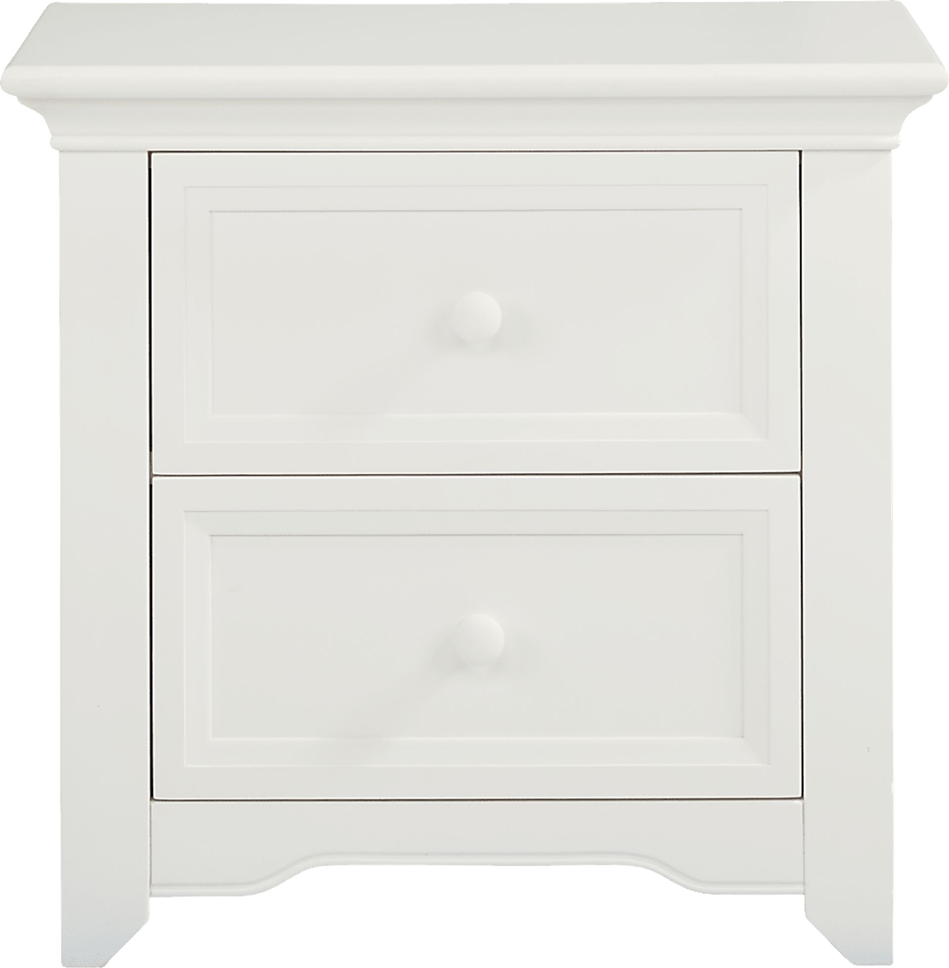 Baby Cache Harborbridge White Nightstand - Image 1