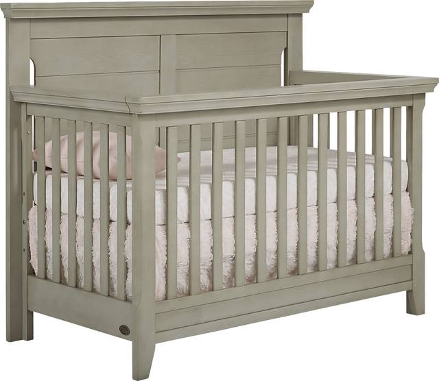 Baby Cache Overland Point Gray Crib - Thumbnail - Image 1