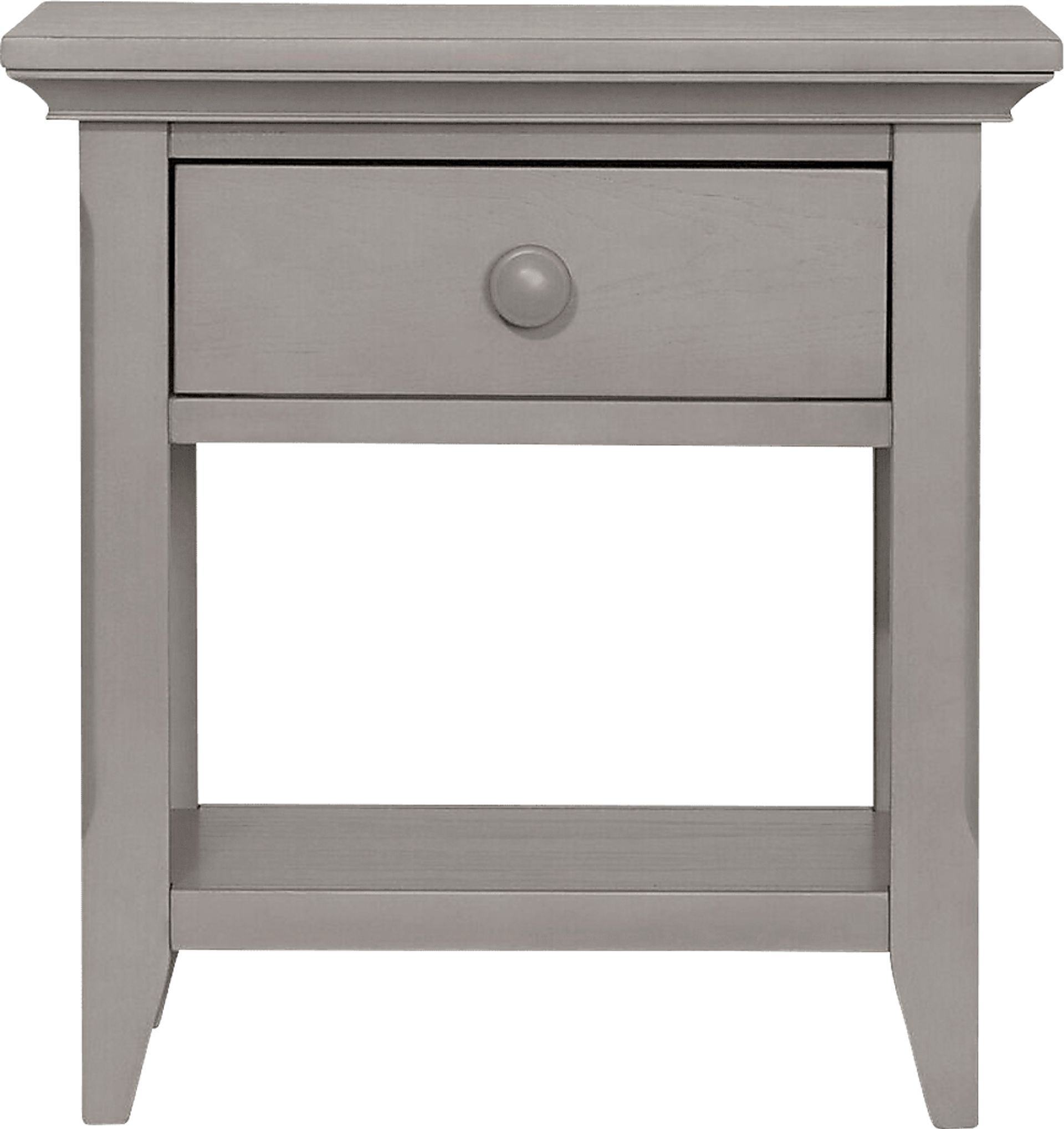 Baby Cache Overland Point Gray Nightstand - Image 2