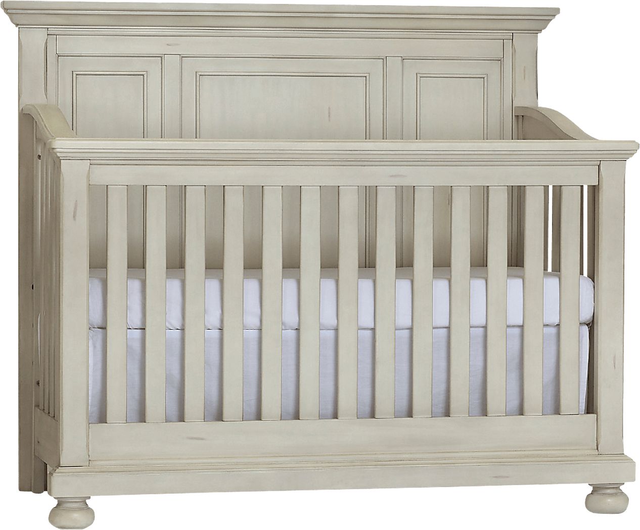 Baby Cache Prestcott Antique White Convertible Crib Rooms To Go