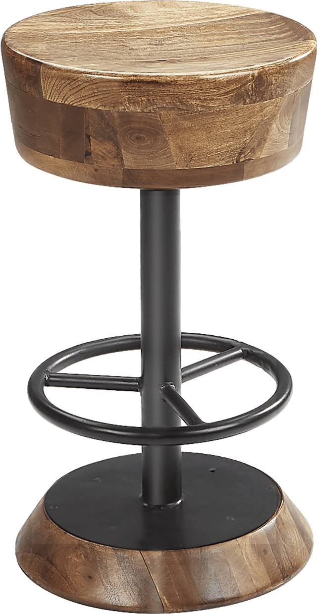 Bache Brown Counter Height Stool - Thumbnail - Image 1