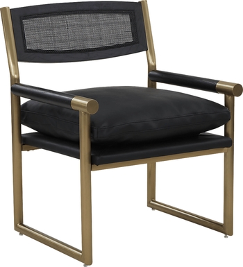 Bacinada Black Accent Chair
