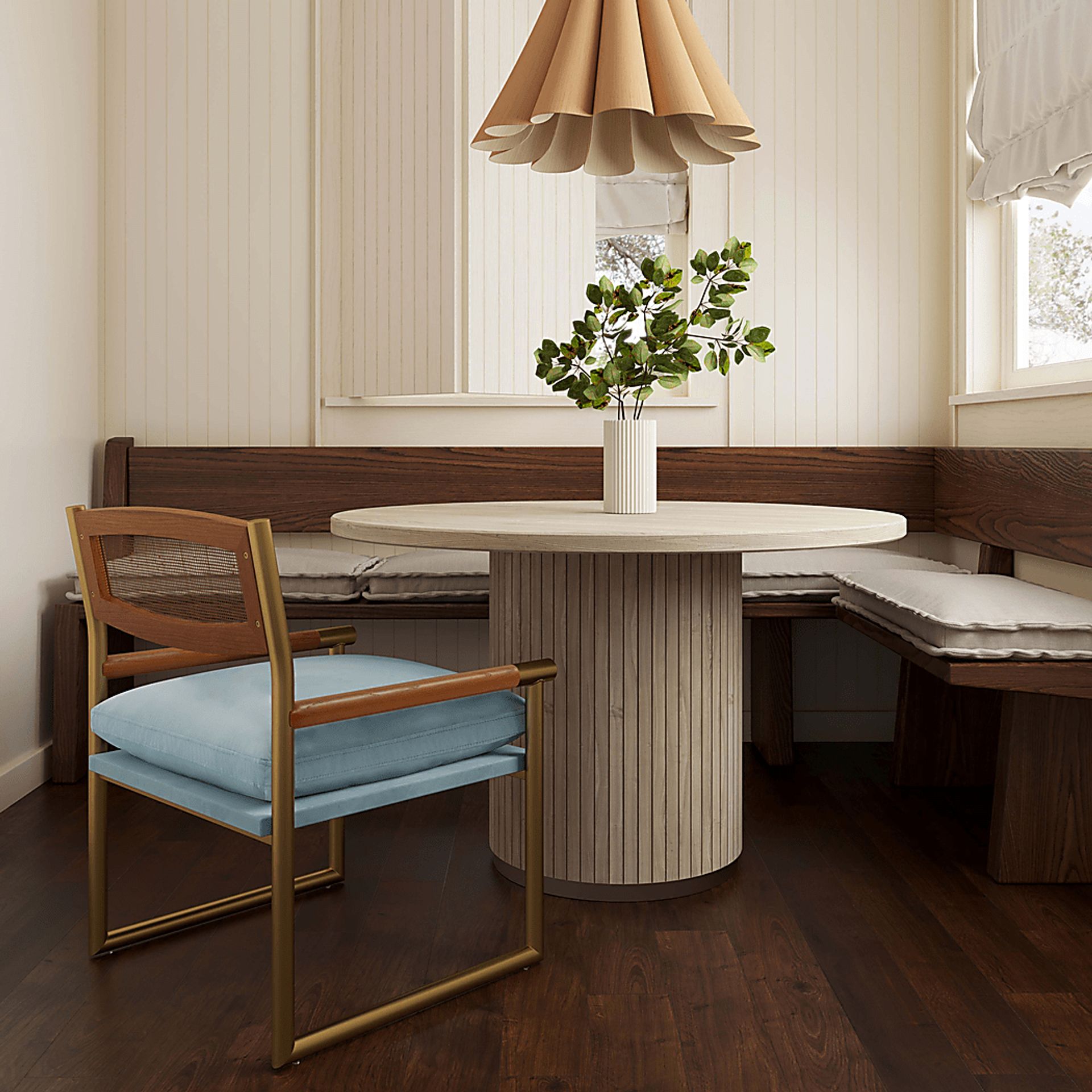 Bacinada Blue Accent Chair - Image 2