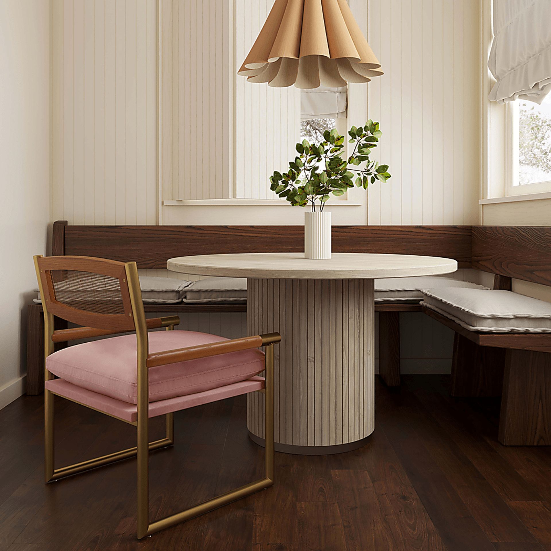 Bacinada Mauve Accent Chair - Image 2