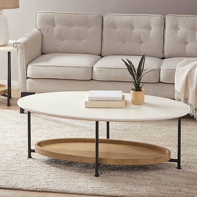 Backcove White Cocktail Table - Thumbnail - Image 5