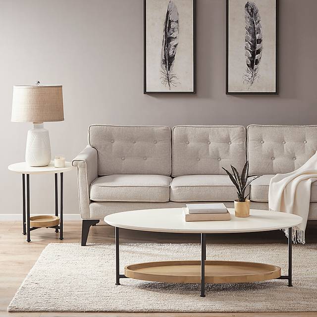 Backcove White Cocktail Table - Thumbnail - Image 6