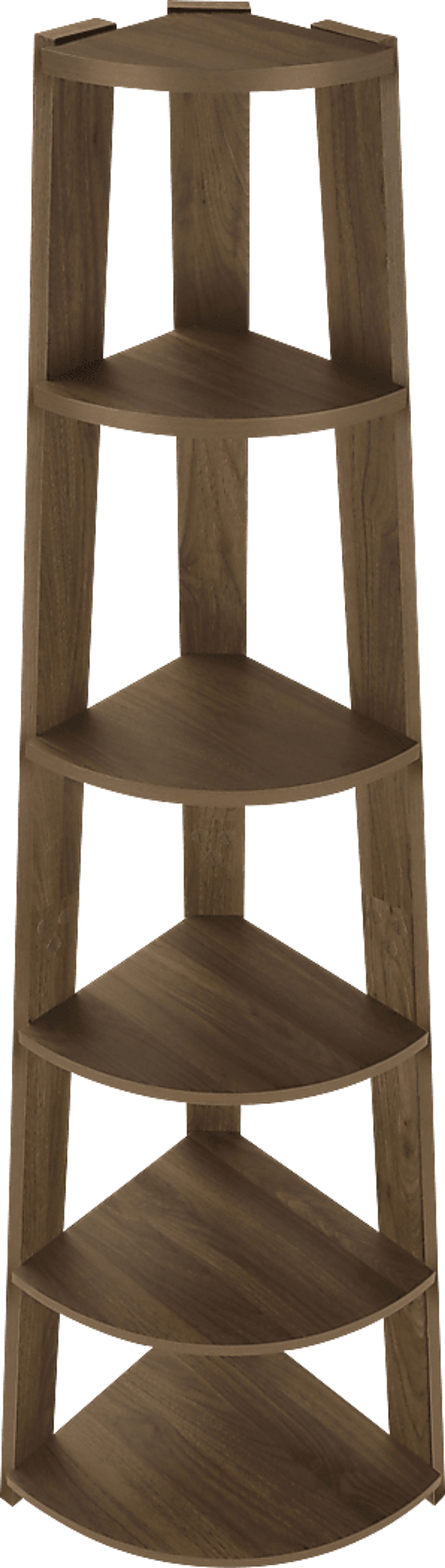 Backstretch Brown Bookcase - Image 6