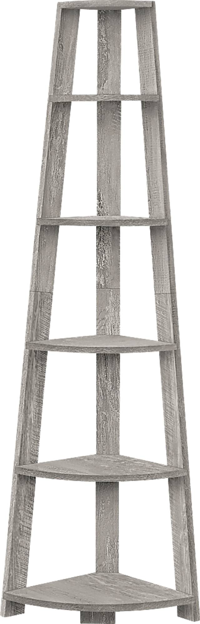 Backstretch Gray Bookcase - Thumbnail - Image 1