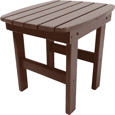 Pawleys Island Bacusi Brown Outdoor End Table