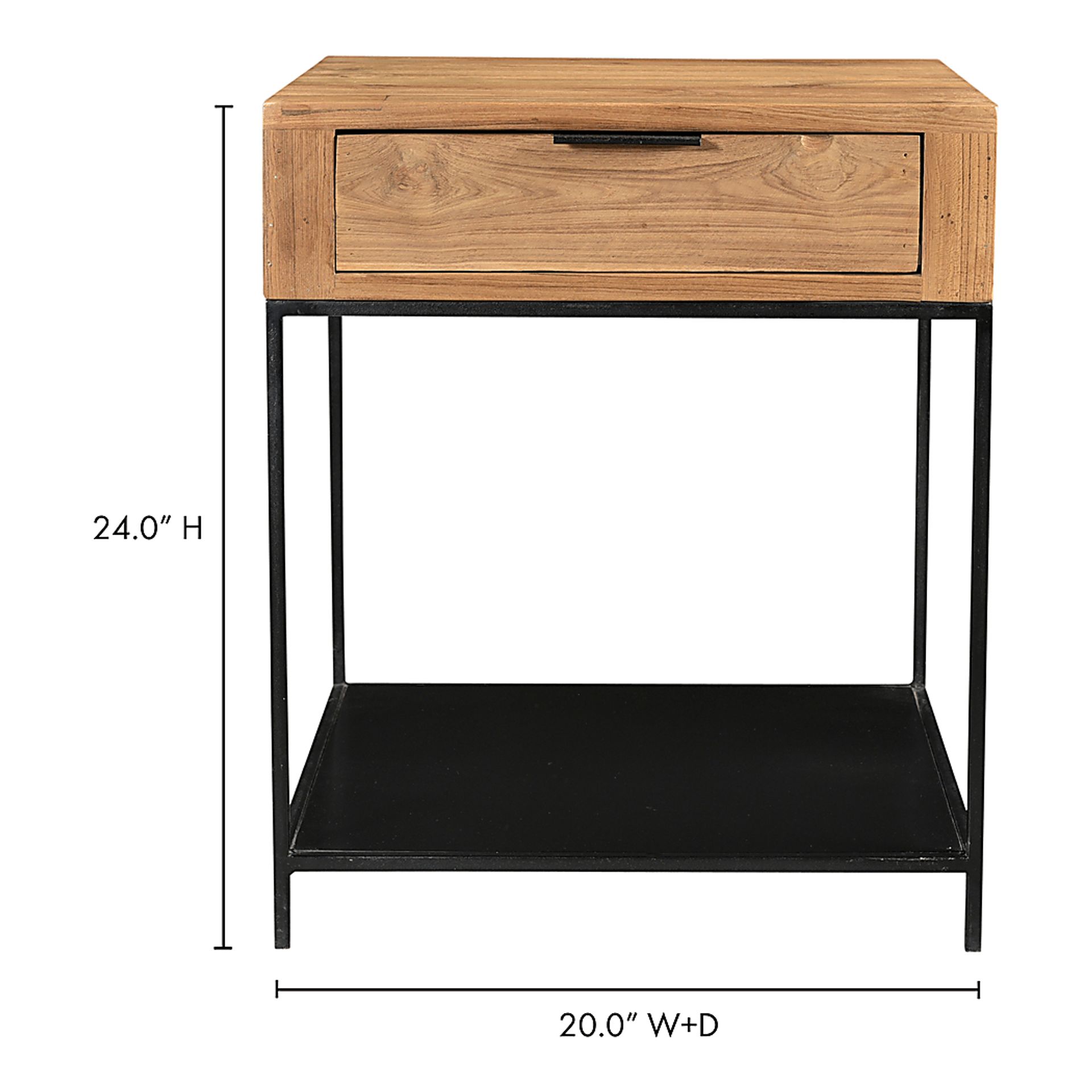 Badami Beige End Table - Image 6
