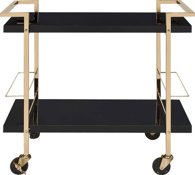Baddsley Black Bar Cart - Thumbnail - Image 4