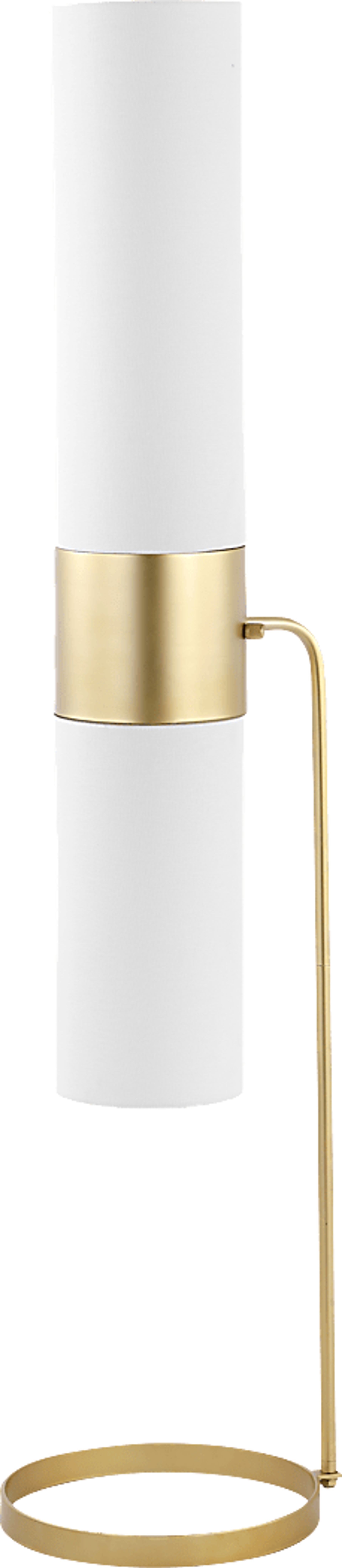 Badger Cay Gold Floor Lamp - Image 1