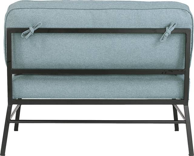 Badham Blue Accent Chair - Thumbnail - Image 2