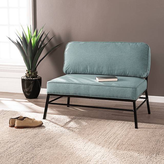 Badham Blue Accent Chair - Thumbnail - Image 4